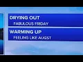 Katie ussin spells the wrong word of august from the power of 5 weather on television Aug 21 2025