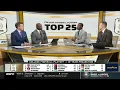 ESPN breaks CFP top 25 rankings 1 Ohio state 2 Indiana 3 Texas A M 4 Alabama 5 Georgia