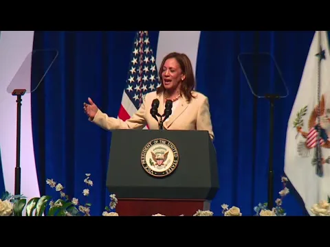 Vice President Kamala Harris speaks in Indianapolis