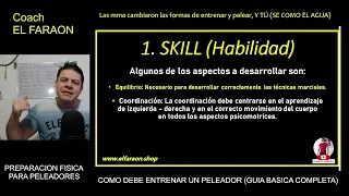 LA IMPORTANCIA DE LA HABILIDAD EN UN ARTISTA MARCIAL O PELEADOR