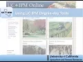 Using IPM Degree-Day Tools