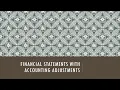Week 8-10 Accounting Adjustments Preparation of Financial Statement