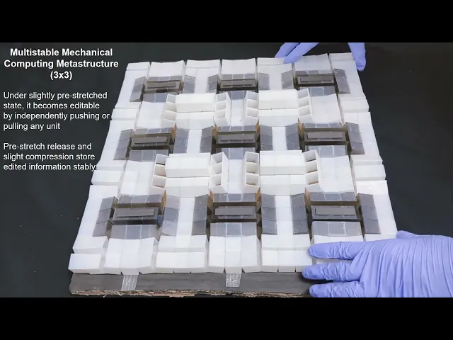 Mechanical computer with stable and high-density memory