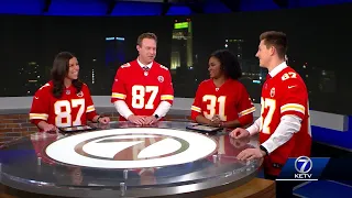 KETV anchors get in on some Super Bowl fun