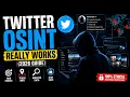 How Twitter OSINT Really Works 2026 Guide