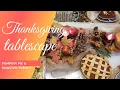 Thanksgiving Tablescape for Family and Friends Pumpkin Pie and Roasted Turkey Recipe