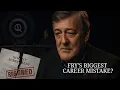 Why Stephen Fry Really Quit QI Now He Regrets It