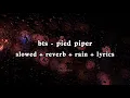 Download Lagu bts - pied piper (slowed + reverb + rain + lyrics)