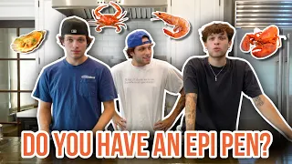 NIC EATS WHAT HE’S ALLERGIC TO!!!