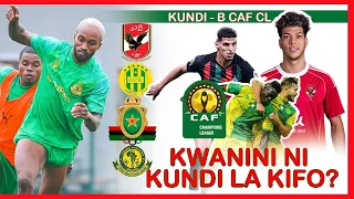 HAYA HAPA MAJIBU KWANINI KUNDI LA YANGA KLABU BINGWA NI KUNDI LA KIFO 