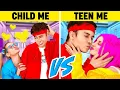 High School You vs Child You | Who will Date a School Crush