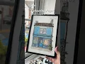 Architectural colouring pages for watercolour