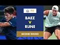 Sebastian Baez vs Holger Rune Highlights Rolex Shanghai Masters 2025