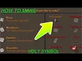 IRONMAN How To Make Holy Symbol