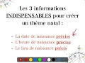 Comment obtenir un Theme Natal avec Astrotheme fr