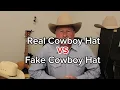 Download Lagu Real Cowboy Hat vs Fake Cowboy Hat