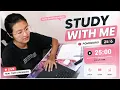 LIVE Study With Me Pomodoro Timer Real-Time Coding Deep Focus