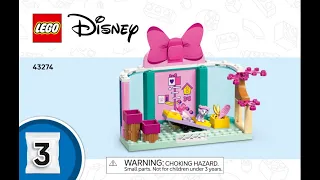 LEGO 43274 Instructions | Disney | Minnie's Pet Hotel | Book 3 | Mickey and Friends