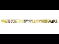 Constant in Visual Basic with Example in simple english