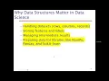 Python data structures for Data Science using Python Course Lists Tuples Sets and Dictionaries