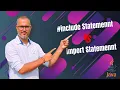 1 What is the difference between statement Vs import statement Java by Manoj Sir