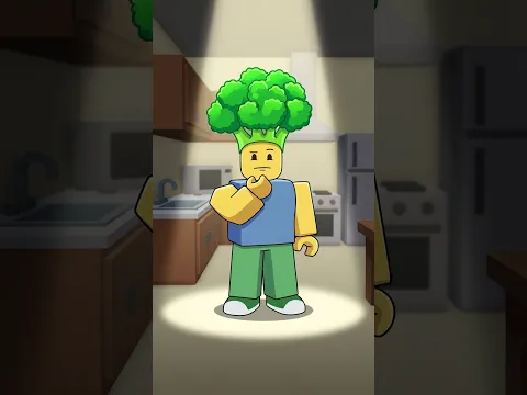 Wait, who eat Noob Broccoli 🤔🤔🤔 #roblox  #animation