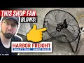 This Harbor Freight Fan Blows