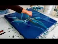 Download Lagu Watch This Rich Blue Painting Flow Into Something MAGICAL!
