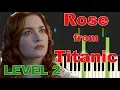 Lagu Rose - Titanic- Level 2 Piano Tutorial by SPW