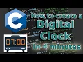 C Programming Digital Clock