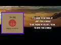 Tom Petty - It's Good To Be King (Lyrics)