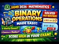 JAMB Mathematics 2026 Binary Operations Made Easy Identity Inverse Explained Past Questions