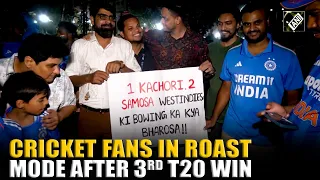Indian Cricket fans in ‘roast mode’ after Team India’s victory against West Indies in 3rd T20