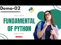 Python FullStack Demo 02 Fundamental Of Python Beginner s Guide 91 9652532383