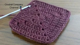 كروشيه مربع بغرزه العامود شكل مربع دروس تعليم الكروشيه How To Crochet A Solid Granny Square  كروشيه مربع بغرزه العامود شكل مربع دروس تعليم الكروشيه How To Crochet A Solid Granny Square