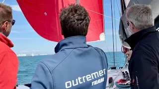 Learning to sail an Outremer