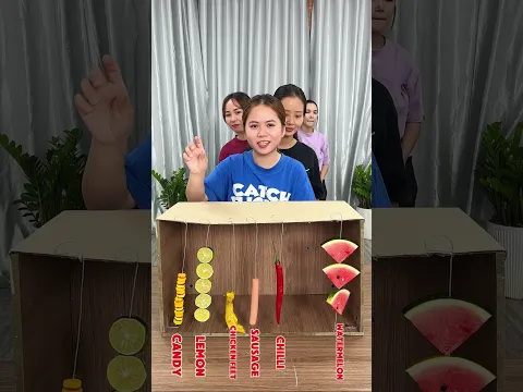 Mystery Food Box Challenge! Who Will Get Lucky 🎁🌭🍭🌶️😱 #funny #challenge #mysterybox #games #office