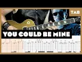 Download Lagu Guns N’ Roses - You Could Be Mine - Guitar Tab | Lesson | Cover | Tutorial