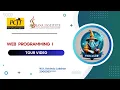 Tour Web Programming eshop Java Institute