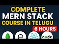MERN Stack Masterclass Build a Full Stack App in 6 Hours