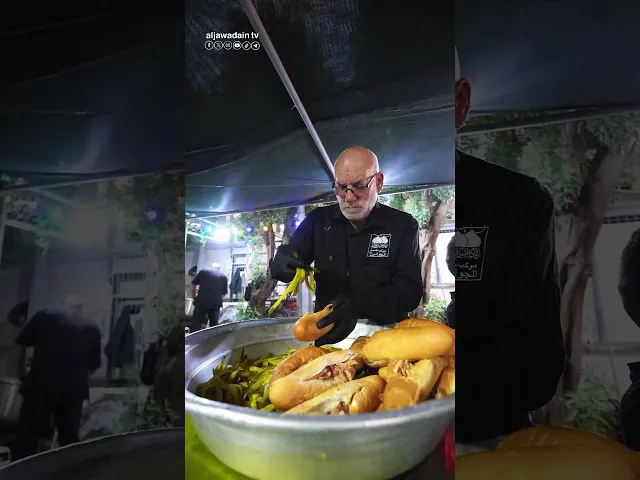 موكب خدم الإمامين الجوادينِ (عليهما السلام) العنوان الأسمى للجود والكرم الكاظمي الجوادي.