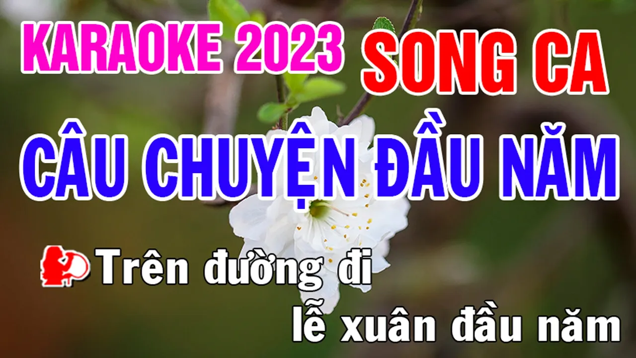 Câu Chuyện Đầu Năm Karaoke Song Ca Nhạc Sống - Phối Mới Dễ Hát - Nhật Nguyễn