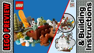 PREVIEW: 40610, LEGO Winter Fun VIP Add-On Pack​ & Building Instructions! LEGO 2023