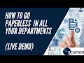 How to Go Paperless in ALL Your Departments with Altec
