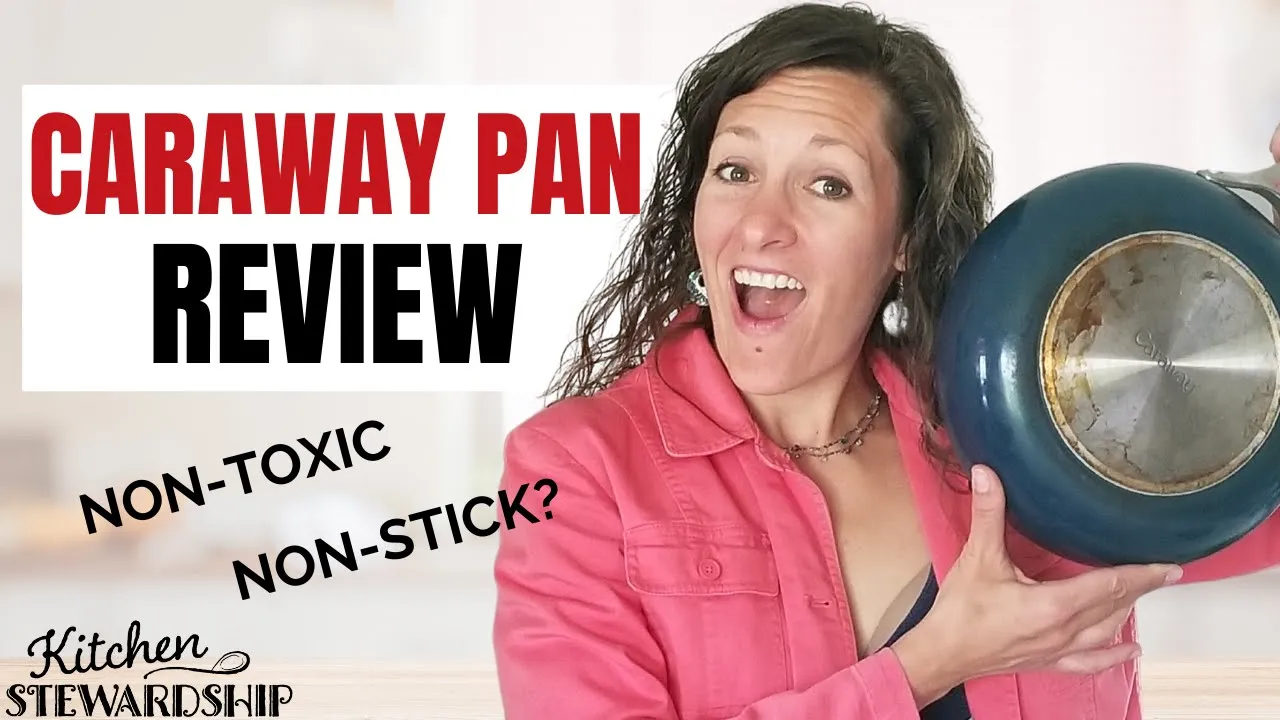 Caraway Ceramic Pan REVIEW!   Non-Toxic Cookware   Safe Non-Stick Pan