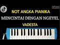 Download Lagu Not Pianika MENCINTAI DENGAN NGEYEL - Vadesta (Versi Tiktok)