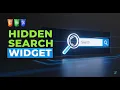 How to Build a Hidden Search Widget with HTML CSS JavaScript Beginner-Friendly UI Project