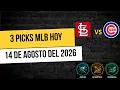 PRONOSTICOS MLB HOY 14 DE GOSTO DEL 2026