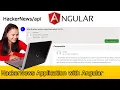 Hacker News Application with Angular Complete project with angular with SOURCE CODE AVAILABLE