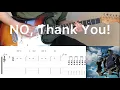 Download Lagu K-ON! - NO, Thank You! (guitar cover with tabs \u0026 chords)